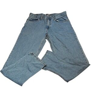 Urban Pipeline Relaxed Fit Jeans Mens Light Wash Blue Denim 33x34